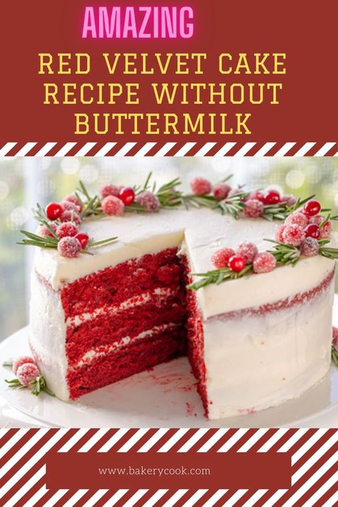 Red Velvet Crazy Cake, Red Velvet Cake Recipe No Buttermilk, Red Velvet Cake No Buttermilk, Red Velvet Cake Without Buttermilk, Red Velvet Cake Recipe From Scratch, Red Velvet Sheet Cake Recipe, Homemade Red Velvet Cake, Easy Red Velvet Cake, Cakes Without Butter