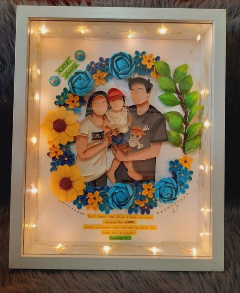 With shadow box frame and fairy lights Quilling Portrait, Islamic Art Pattern, I Know The Plans, Paper Quilling, Shadow Box Frames, Box Frames, Fairy Lights, Islamic Art, Pattern Art