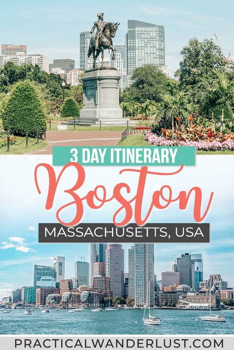 Lobster rolls, ghosts, tea parties, craft beer, baseball, theatre, art, and cannolis: this 3-day Boston itinerary (created by a local) has it all! Here's everything you need to plan a Boston weekend getaway. #travel #boston 3 Day Boston Itinerary, Boston Itinerary 3 Days, 3 Days In Boston, Boston Eats, Boston Itinerary, Boston Weekend, Travel Boston, Boston Attractions, Maine Trip