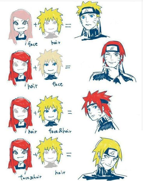 Minato Fanart, Minato X Kushina, Yellow Anime, Naruto And Kushina, Funny Naruto Memes, Menma Uzumaki, Naruto Family, Naruto Minato, Kushina Uzumaki