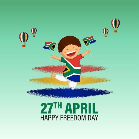 Vector illustration of south africa free... | Premium Vector #Freepik #vector #flag-design #nationality #independence #flag-background Africa Freedom Day, Freedom Day South Africa, South Africa Pictures, Africa Pictures, Book Cover Design Template, Vinyl Poster, Day Pictures, Hanging Fabric, Hand Drawn Vector Illustrations