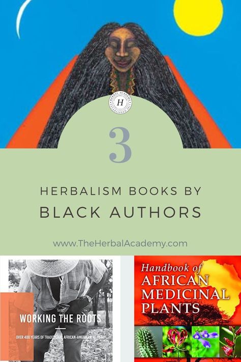 As a Black Herbalist, These are my 3 Favorite Herbalism Books | Herbal Academy | Herbalist and blogger Kendra Payne shares and summarizes her three favorite herbalism books written by black authors. African Holistic Health Book, Black Herbalist, Herbalism Books, Witchy Herbs, Witch Grimoire, Learning Herbs, Herbal Academy, African American Books, Herbal Education