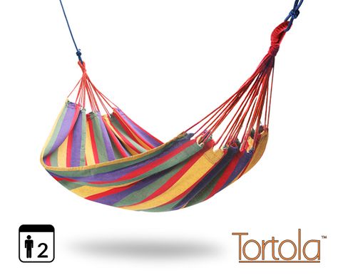 Tortola Rainbow Outdoor Garden Double Hammock Camping Cots, Picnic Activities, Walmart Bedding, Beautiful Garden Ideas, Backyard Hammock, Garden Hammock, Backyard Area, Portable Bed, Camping Cot