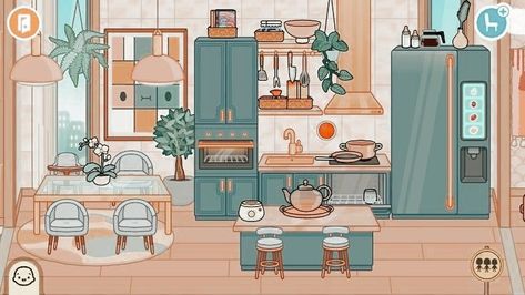 Toca boca 🤍 in 2022 | Toba, Modern mansion kitchen, Mansion kitchen Tocaboca Kitchen Ideas Modern Mansion, Toca Boca Room Ideas Modern, Modern Mansion Kitchen, Modern Mansion Bedroom, Toca Rooms, Boca Recipe, Toca Boca Hair Salon, Toca Life World Aesthetic Pfp, Bad Room Ideas