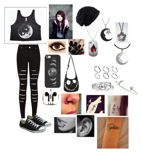 Goth Punk Outfits, Converse Nails, Goth Grunge Outfits, Cute Emo Outfits, Alt Outfits, Stitch Clothes, Fast Fashion Brands, Pastel Outfit, Cute Emo