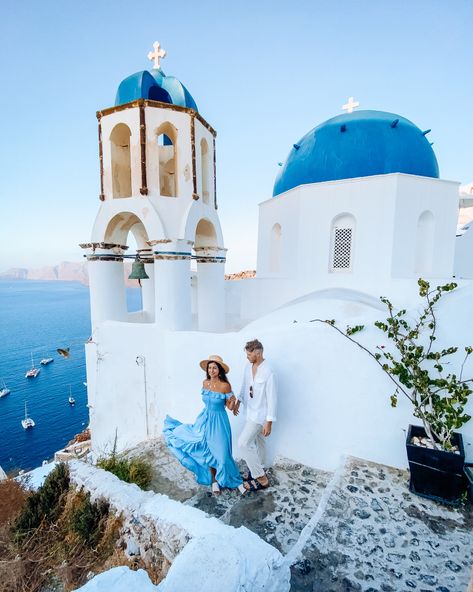 Greece Photoshoot, Santorini Outfit, Eurotrip Outfits, Hm Outfits, Grecia Santorini, Santorini Travel Guide, Greece Pictures, Florence Travel, Greece Photography