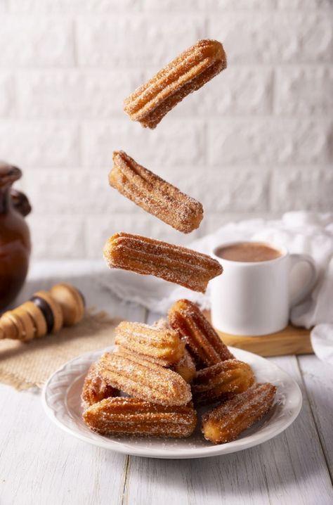 Churros Photography, Churreria Ideas, Mini Churros, Bakery Sweets, Food Pic, Christmas Photography, Picture Ideas, Christmas List, Love Food