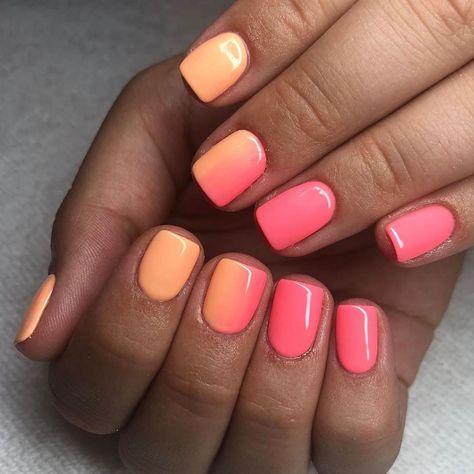 The GelBottle Inc™ on Instagram: “#Repost @nailsbychloej ・・・ @the_gelbottle_inc PEACH DAIQUIRI & SUNSHINE 🍑  #thegelbottleinc #thegelbottle #nailart #gelmanicure #gelnails…” Ongles Summer, Vivid Nails, Detail Nails, Peach Daiquiri, Summer Gel Nails, Milky Nails, Cute Gel Nails, Dip Powder Nails, Dipped Nails