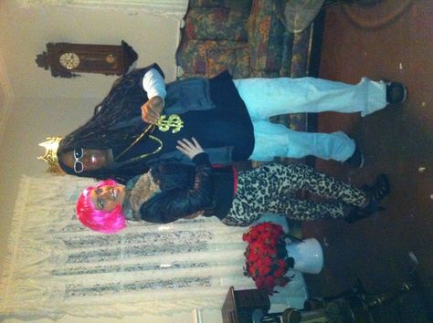 Nicki Minaj and Lil Jon Halloween costume. Lil Jon, Nicki Minaj, Halloween Costume, Halloween Costumes, Halloween