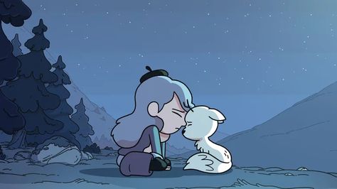 Hilda And Twig, Hilda Screenshots, Hilda Wallpaper, Angel Of The Morning, Cartoon As Anime, Bee And Puppycat, Over The Garden Wall, Animated Drawings, Cartoon Shows