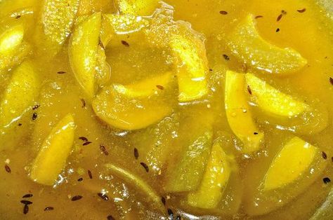 A Sweet and Sour Green Mango Chutney Recipe Green Mango Recipe, Green Mango Chutney, Mango Chutney Recipe, Mango Verde, Indian Cuisine Recipes, Mango Recipe, Backyard Food, Bangladeshi Food, Green Mango