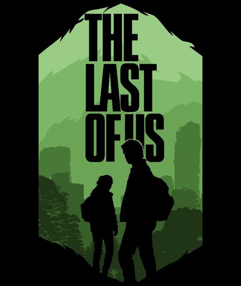 The Last Of Us Silhouette, The Last Of Us Painting Easy, Joel The Last Of Us Hbo, The Last Of Us Poster Art, The Last Of Us Painting, Last Of Us Painting, Game Poster Ideas, The Last Of Us Birthday, Last Of Us Drawing