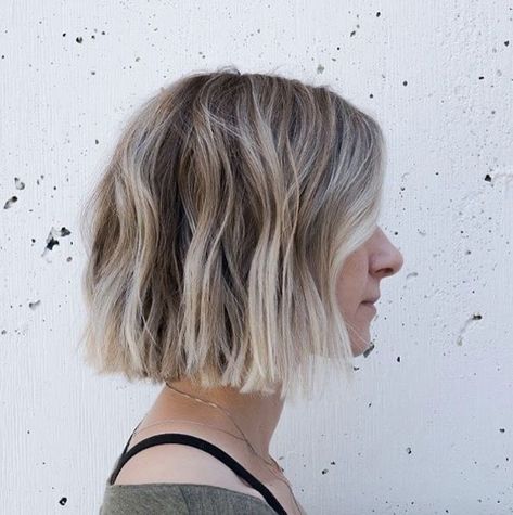 Looks For Short Hair, Textured Bob Hairstyles, Balayage Bob, Wavy Bob Haircuts, Messy Bob Hairstyles, Wavy Bob Hairstyles, Choppy Bob Hairstyles, Bob Hairstyles For Fine Hair, Short Hair Balayage