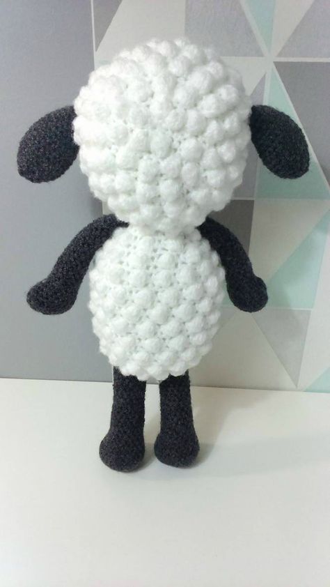 Mouton (5) Bobble Stitch, Amigurumi, Chiffon, Couture, Boutique, Toys, Crochet