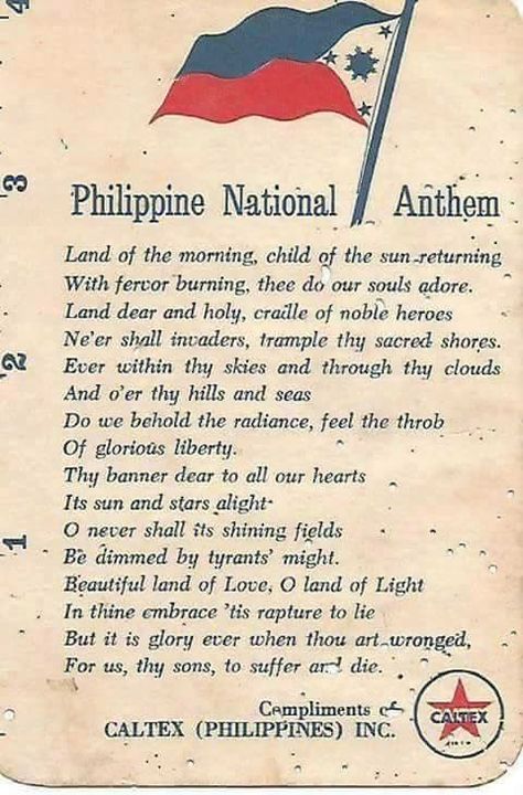 Philippine National Anthem, Confident Words, Filipino Words, History Background, Jose Rizal, Tagalog Quotes Funny, Filipino Culture, Tagalog Quotes, Powerpoint Design Templates