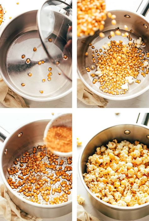 Easy Kettle Corn Diy Kettle Corn Popcorn, Home Made Kettle Corn, Kettle Corn Recipe Homemade Stove Top, Homemade Kettle Corn Recipe, Maple Kettle Corn Recipe, Easy Kettle Corn Recipe, Stovetop Kettle Corn Recipe, Kettle Popcorn Recipes, How To Make Kettle Corn