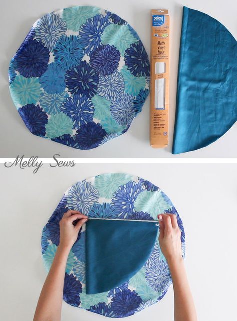 Sew a Shower Cap - Melly Sews Diy Shower Cap Pattern, Shower Cap Pattern, Diy Shower Cap, Sewing Bags Diy, Diy Scrub Cap, Diy Bags No Sew, Melly Sews, Hair Bonnets, Bags Diy