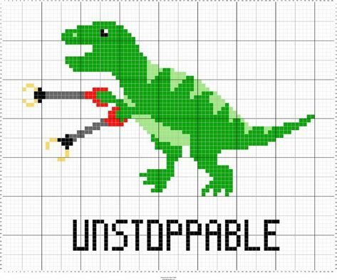 T Rex Cross Stitch, Dinosaur Cross Stitch Pattern, Dinosaur Cross Stitch, Stitch Fiddle, Cross Stitch Pattern Maker, Stitch Witchery, Cross Stitch Fonts, Pattern Maker, Tapestry Crochet Patterns