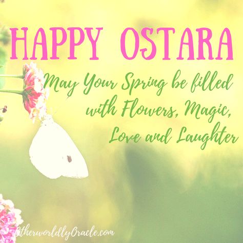 Ostara's Meaning, Traditions & A Simple Ostara Ritual Ostara Blessings Pagan, Ostara Greetings, Ostara Blessings, Happy Ostara, Ostara Ritual, Pagan Holidays, Solstice Celebration, Good Morning Happy Monday, Resurrection Day