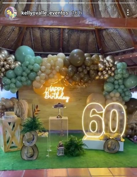 60th Birthday Party Decorations, Birthday Decorations For Men, Rustic Birthday, 70th Birthday Parties, Cowboy Party, Man Party, 60th Birthday Party, Decoration Birthday, 80th Birthday