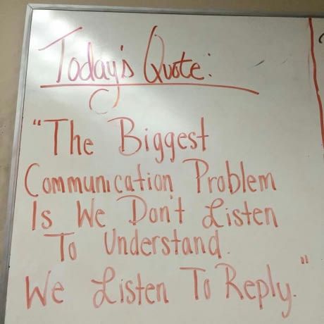 Love this one Bad Communication, Quotes Mind, Communication Problems, Today's Quote, Quotes Thoughts, Positive Quotes Motivation, S Quote, It Goes On, Business Intelligence