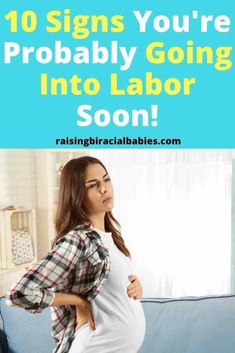 Do you wonder how you'll know when labor has started? Read these early signs of labor so you can be prepared! | early signs of labor | childbirth | labor and delivery | pregnancy | signs labor is near | #childbirth #pregnant #pregnancy #laboranddelivery #motherhood #momlife Signs Of Labour, Signs Of Labor, Labor Tips, Biracial Babies, Pregnancy Help, Prepare For Labor, Childbirth Education, Pumping Moms, Pregnancy Signs