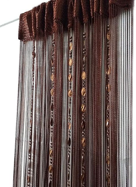 Amazon.com: ave split 100cmX200cm Decorative Door String Curtain Beads Wall Panel Fringe Window Room Divider Blind for Wedding Coffee House Restaurant Parts Door Divider Beads Tassel Screen Decoration (coffee25): Kitchen & Dining Room Divider Blinds, Window Room Divider, Curtain Beads, Beaded Door Curtains, Bamboo Beaded Curtains, Door Dividers, Door Beads, Closet Curtains, String Curtains