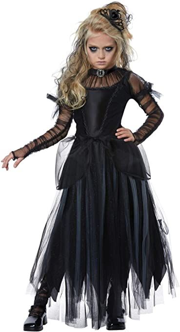 Amazon.com: Dark Princess Costume for Kids : Clothing, Shoes & Jewelry Vampire Costume Kids, Girls Vampire Costume, Princess Costumes For Girls, Princess Costume Kids, Mummy Costume, Kid Halloween, Dark Princess, California Costumes, Black Halloween Dress