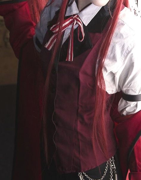 Grell Sutcliff Aesthetic, Grell Sutcliff Cosplay, Sebastian Ciel, Grell Sutcliff, Juuzou Suzuya, Sebastian Michaelis, Black Butler Anime, Black Butler Kuroshitsuji, Butler Anime