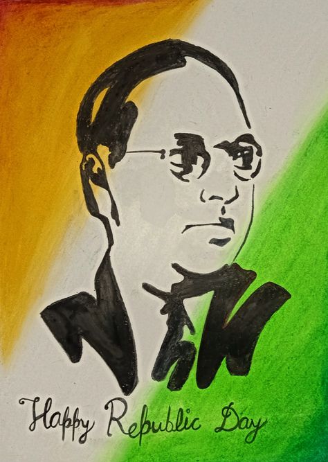 26 January ( Republic day ) panting By Amar Pratap ( Immortal Rana ) 26 January Republic Day Painting, 26 January Republic Day Drawing, 26 January Drawing, Drawing Galaxy, Republic Day Drawing, Dr Br Ambedkar, 26 January Republic Day, Br Ambedkar, India Poster