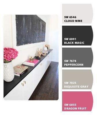 Bedroom Colors, Colour Schemes, Color Pallets, Girls Room, Sherwin Williams, Pink Gray, New Room, Girl Room, Girls Bedroom