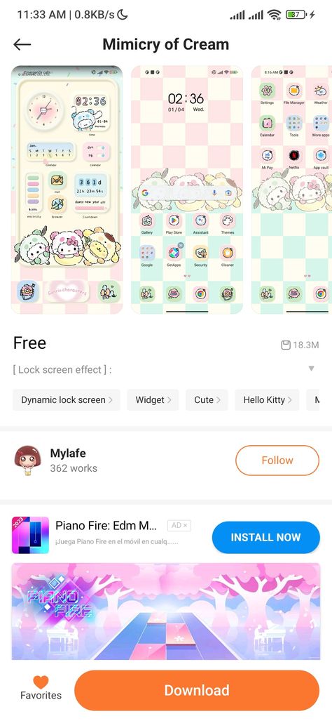 redmi theme ( Mimicry of cream Redmi Themes, Netflix App, Cute Themes, Sanrio Characters, Phone Themes, K Pop, Iphone, Cream, Quick Saves