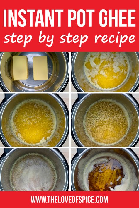 How To Make Ghee At Home, Diy Ghee, Indian Condiments, Pressure Cooker Freezer Meals, Marajuana Recipes, Multicooker Recipes, Pressure Cooker Recipes Healthy, Homemade Ghee, Ramadan Recipe