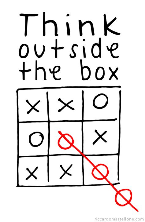 Out Of Box Thinking, Game Poster Ideas, Choose One Game, Organising Photos, Think Outside The Box Art, Creative Thoughts, Creative Shirts, Tattoo Aftercare, Funny Tattoos