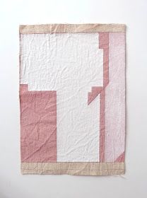 Jen Lee, White Textile, Pattern Quilt, Pastel Sec, Textile Texture, Colour Inspiration, Collage Artists, Art Textile, Throw Blankets