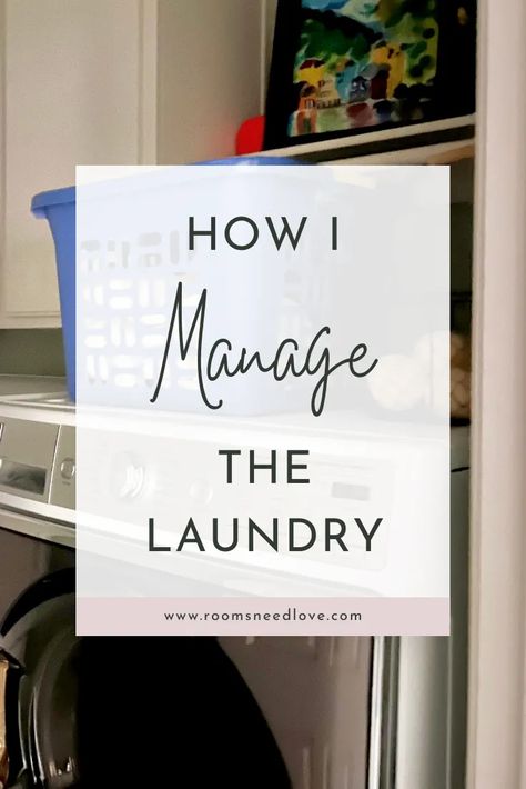 Are you overwhelmed by laundry? Here's an inside look at my laundry schedule and how I manage the laundry. It doesn't have to be complicated! Laundry Schedule, Diy Home Updates, Mom Time Management, Laundry System, Mom Routine, Mom Schedule, Organized Mom, Starter Home, Mom Tips