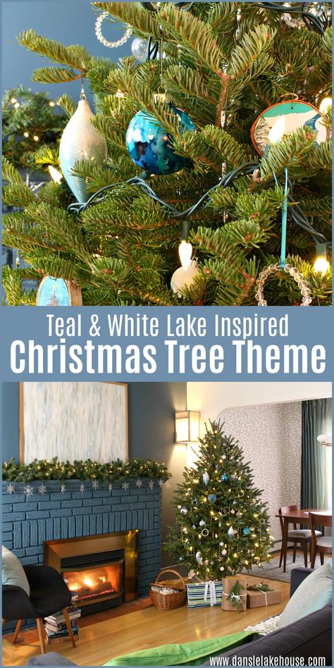 Looking for Christmas tree ideas 2022? I love natural, nature inspired Christmas tree decorating themes. Check out the blog post to see more of this lake inspired Christmas Tree them. It has a cottage Christmas tree vibe, with woodland themes and lots of sparkle. Cottagecore Christmas tree inspiration - take a peek at the adorable cottage Christmas tree ornaments. Cottage Christmas living room and cottage Christmas tree decor. Love the DIY cottage Christmas tree decor - l cute DIY ornaments. Lake Christmas Decor, Lake House Christmas Tree, Cottage Christmas Living Room, Nature Inspired Christmas Tree, Cottagecore Christmas Tree, Cottage Christmas Tree, Christmas Tree Ideas 2022, Nature Inspired Christmas, Diy Cottage