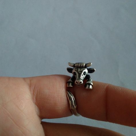 New Trendy Vintage Bull Rings Gold Silver Color Cow Promise Rings Free Ship - Rings - AliExpress Fat Cow, Rings Gold, Promise Rings, Silver Color, Silver Gold, Gold Rings, Cow, Silver, Gold