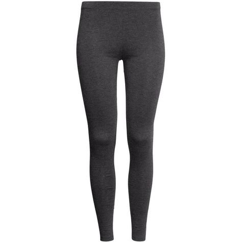 H&M Jersey leggings ($8.67) via Polyvore featuring pants, leggings, h&m, bottoms, trousers, dark grey, cotton trousers, stretch waist pants, cotton jersey pants and dark grey leggings H&m Trousers, Dark Grey Leggings, H&m Leggings, Elastic Waistband Pants, Jersey Pants, Cotton Leggings, Pants And Leggings, Blue Leggings, Elastic Waist Pants