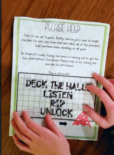 DIY Christmas Escape Room That Kids Will Love - Stem Escape Room, Escape Room Puzzles For Teens, Homemade Escape Room Ideas, Kids Escape Room Ideas, Escape Room Ideas For Teens, Diy Christmas Escape Room, Christmas Escape Room For Kids, Escape Room For Adults, Diy Escape Room For Kids