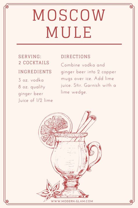 DIY Hostess Gift: Moscow Mule Gift Basket Moscow Mule Recipe Card Printable Free, Moscow Mule Recipe Printable, Moscow Mule Recipe Card, Mule Gift Basket, Moscow Mule Kit, Moscow Mule Gift Basket, Moscow Mule Gift, Gift Basket Diy, Easy Gift Baskets