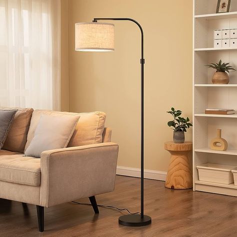 Modern Arc Floor Lamp, Modern Standing Lamps, Dimmable Floor Lamp, Elegant Floor Lamps, Stylish Floor Lamp, Lamp Makeover, Corner Lamp, Hanging Lamp Shade, Tall Lamps