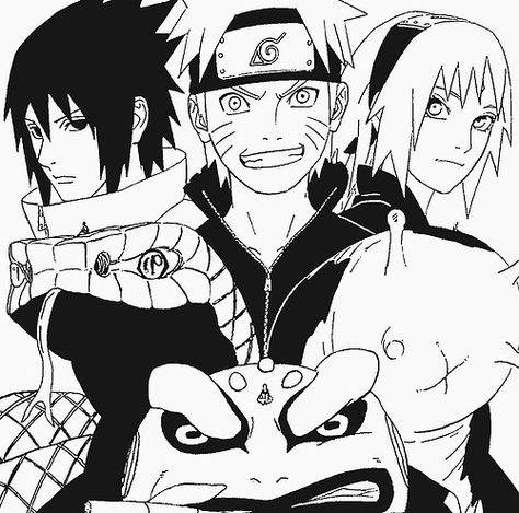 Team 7 Naruto Team 7, Naruto Teams, Naruto Sasuke Sakura, Naruto And Hinata, Team 7, Sakura And Sasuke, Manga Covers, Anime Tattoos, Naruto And Sasuke