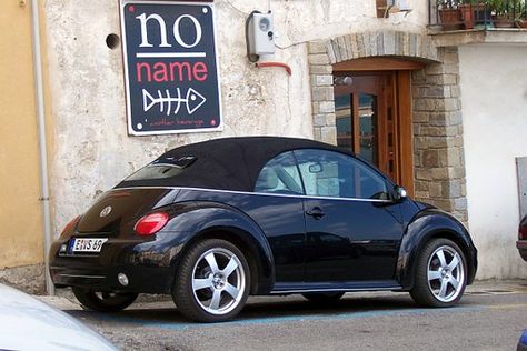 Black Vw Beetle, Beetle Vw, Vw Beetle Convertible, Vw New Beetle, Volkswagen Beetle Convertible, Beetle Convertible, New Beetle, Best Luxury Cars, Vw Bug