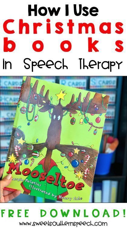 My 8 favorite Christmas books to use in Speech Therapy. Download these free book companions to use during the holidays with your elementary students. Sped Activities, Books For Speech Therapy, Apraxia Awareness, Christmas Therapy, Christmas Speech Therapy, Communication Disorders, High School Speech Therapy, Winter Speech Therapy, Early Intervention Speech Therapy