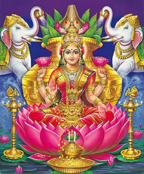 Puberty Function, Volcano Drawing, Gaja Lakshmi, All God Images, Goddess Mahalakshmi, Maa Lakshmi, Akshaya Tritiya, Devi Images Hd, Devi Images