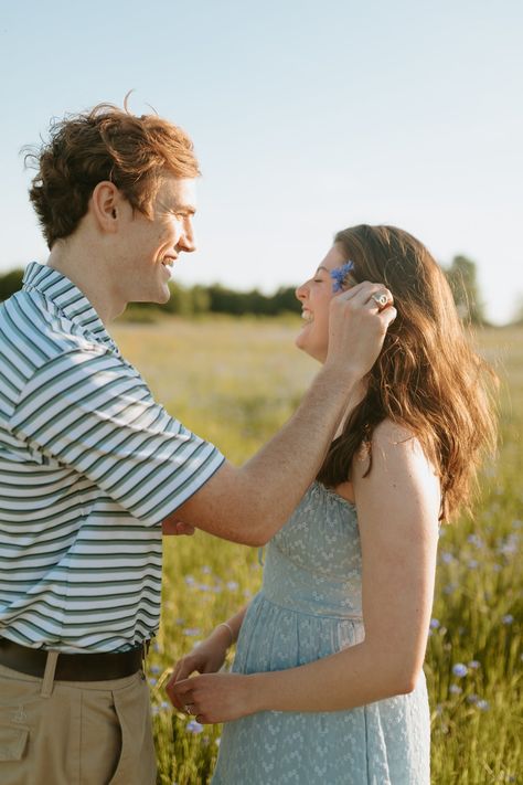 Isabella & Grayson's Flower field engagements — Bailey Elise Wildflower Field, Engagement Pics, Flower Field, Engagement Pictures, Engagement Session, Flowers