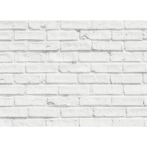 Bricks Kitchen, White Brick Kitchen, White Brick Backsplash, Kitchen Panel, White Bricks, Brick Backsplash Kitchen, Wallpaper Tile, Peel And Stick Tiles, Stick Tiles