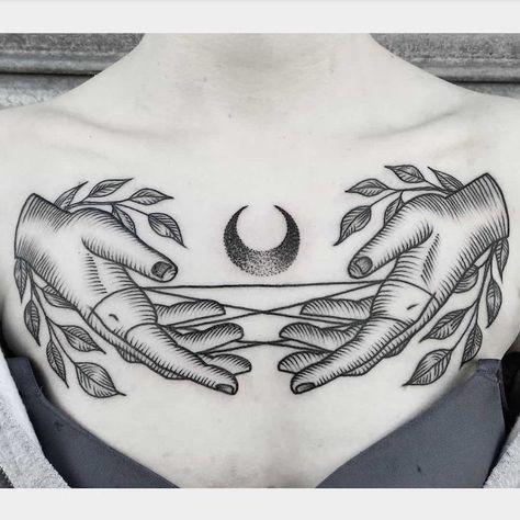 Tattoos Hands, Chest Tattoo Drawings, Occult Tattoo, Church Inspiration, Tattoo Schrift, Tattoo Trend, Cool Chest Tattoos, Pieces Tattoo, Chest Tattoos