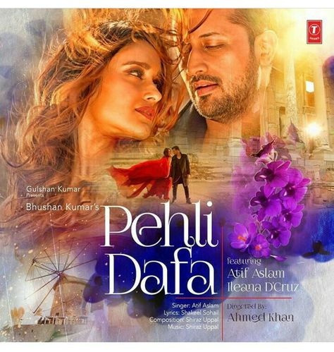 Pehli dafa..... Pehli Dafa, Ileana D Cruz, Ileana D'cruz, Atif Aslam, Song Video, Wedding Shoot, Pre Wedding, The Voice, Songs